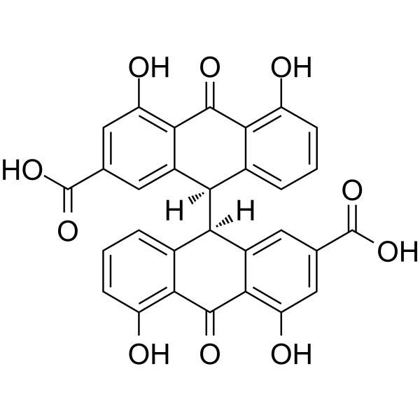 Sennidin-A Structure